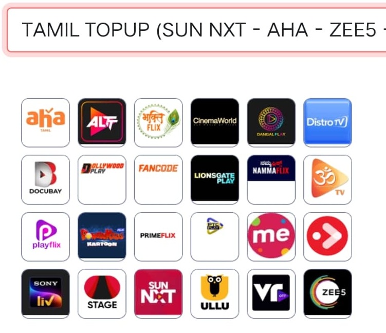 Tamil Topup-Montly 